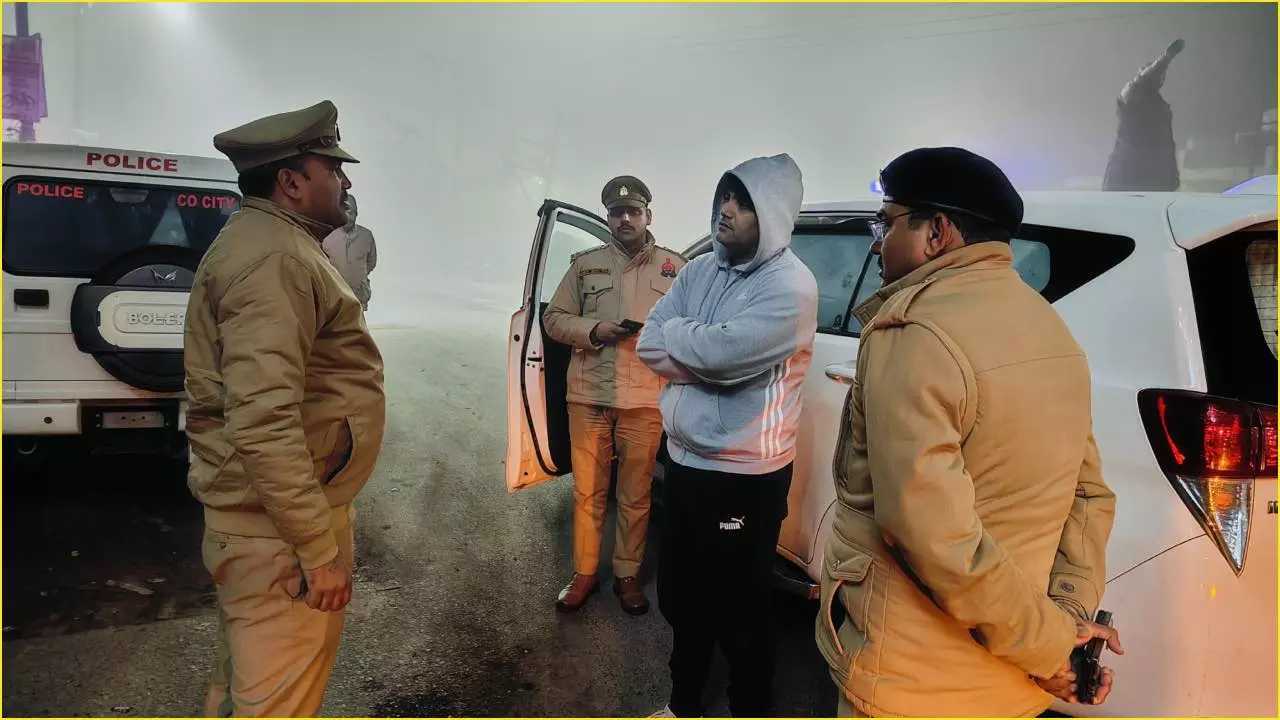 Hardoi Superintendent of Police Inspected Many Police Station Areas