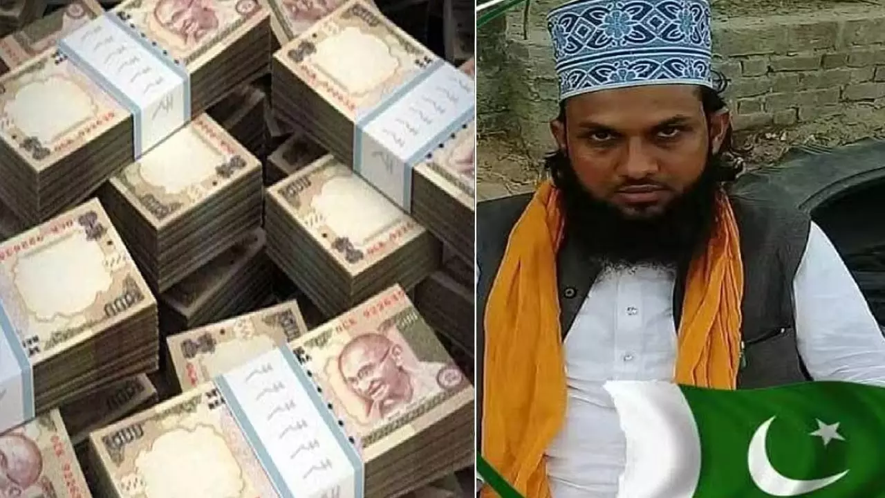 True of Noori Baba with five wives, forged notes were raided behind running madrasa, police found indications of wire connection from Pakistan