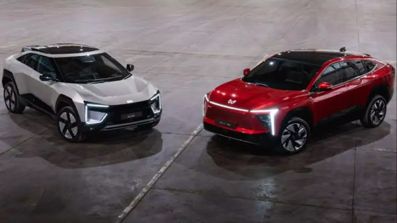 Mahindra BE 6e vs Mahindra XEV 9e (Credit: Social Media)