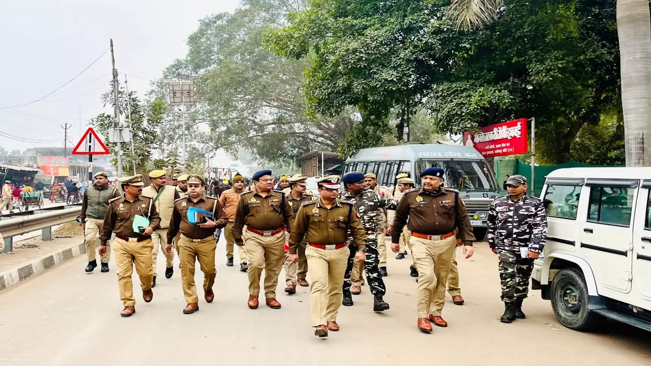 IG inspects Indo-Nepal border ahead of Mahakumbh