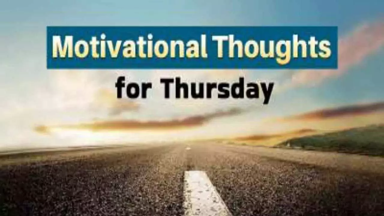 Thursday Motivational Quotes