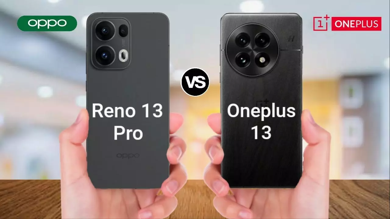 Oppo Reno 13 vs OnePlus 13