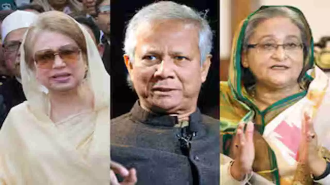 Khaleda Zia , Muhammad yunus, Sheikh Hasina