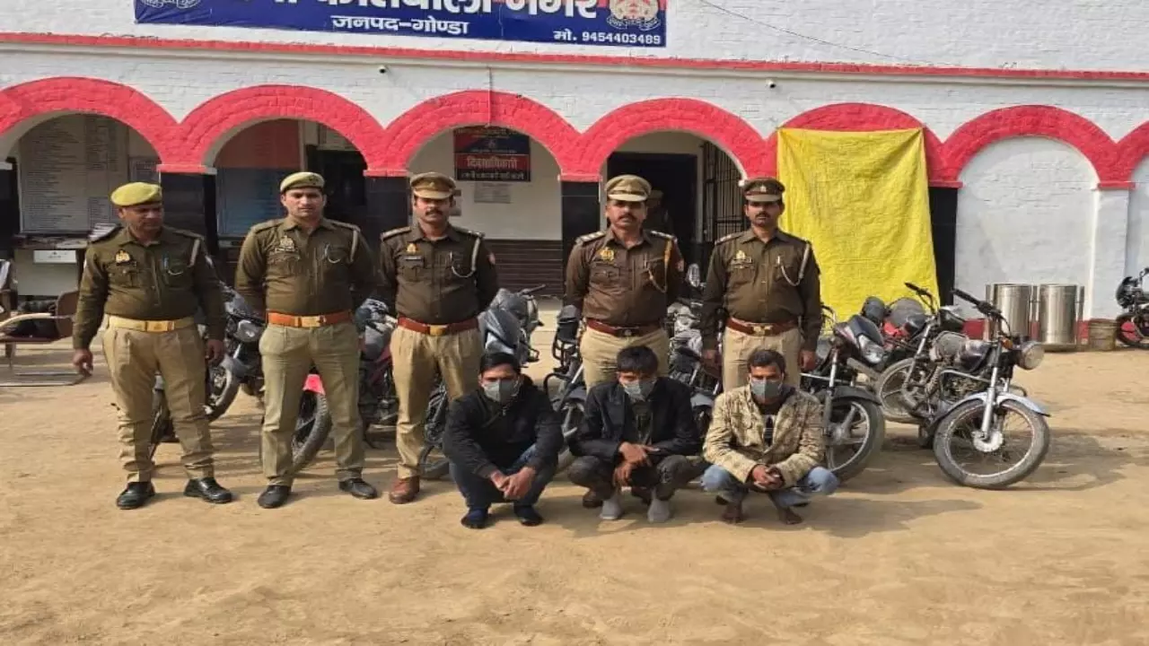 3 members of inter-district motorcycle thief gang arrested, 15 bikes recovered