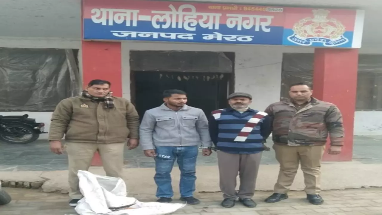 Meerut Police exposes oil theft, lakhs stolen with duplicate keys, 2 arrested