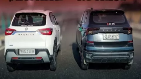 Skoda Kushaq Vs Nissan Magnite Facelift (Credit: Social Media)