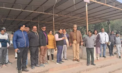 Makar Sankranti Snan in Ganga Ghat Preparations In Chandauli