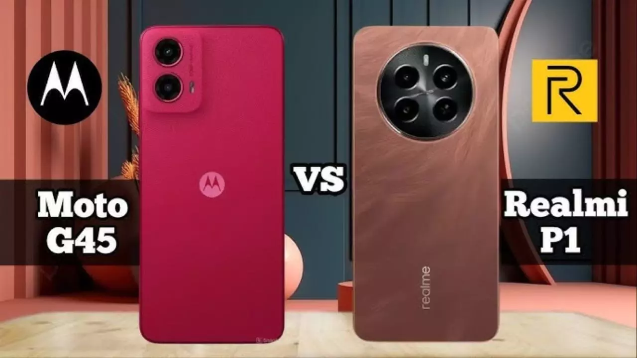 Motorola G45 5G vs Realme P1 5G