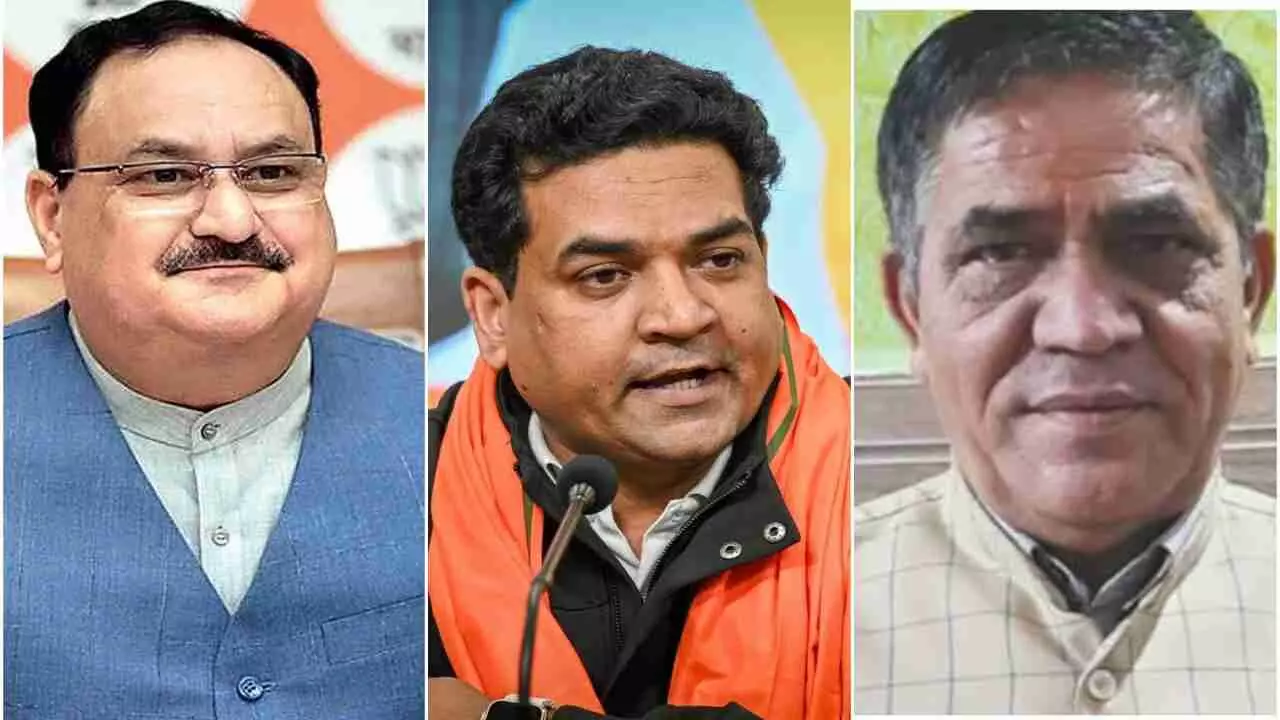 JP Nadda , Kapil Mishra , Mohan Singh Bisht