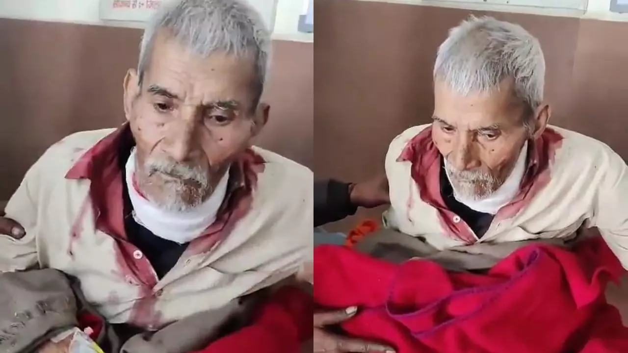 The Barber Cut the Old Man Throat With a Razor in Barabanki