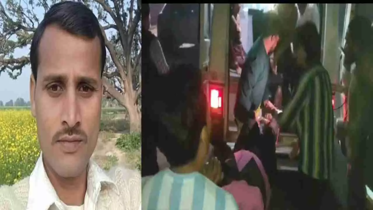 Kannauj News: तेज रफ्तार बाइक डिवाइडर से टकराई, हादसे में पति की मौत, पत्नी और बेटा घायल