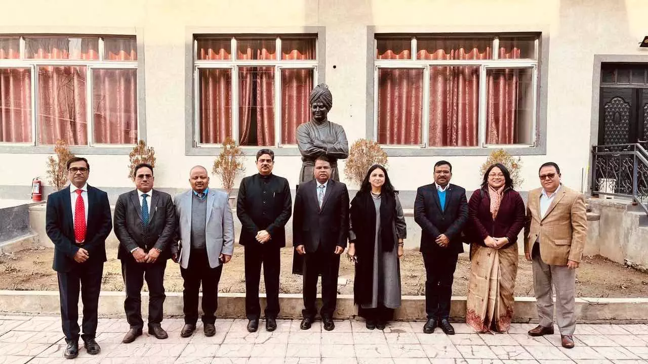 Lucknow University Delegation Reached Tajikistan with Vice Chancellor Alok Kumar Rai