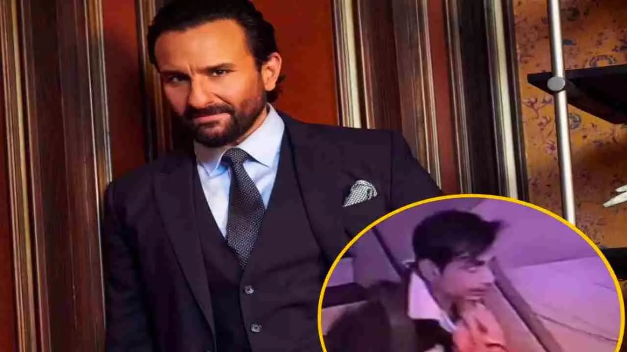 Saif Ali Khan Attack Case: सैफ अली खान पर हमला करने वाले अटैकर की पहली तस्वीर आई सामने