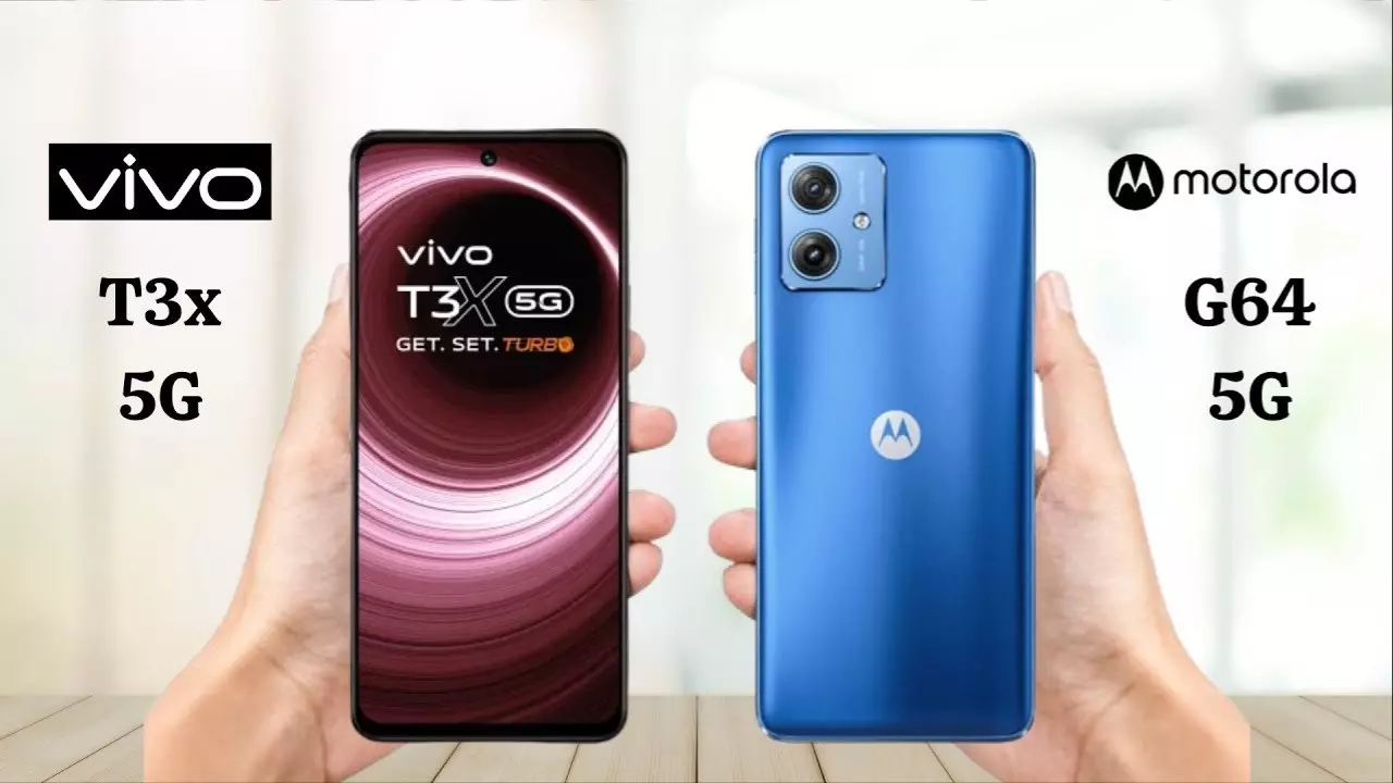 Vivo T3x 5G Vs Moto G64 5G