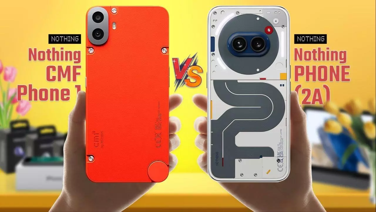 CMF Phone 1 Vs Nothing Phone 2a