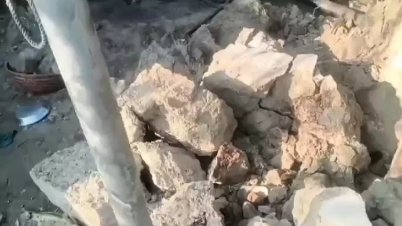 Innocent child killed by wall collapse