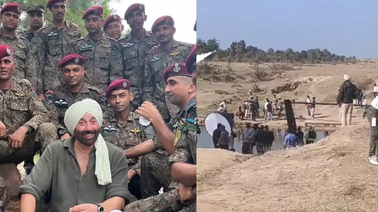 Shooting of Border 2 Started On Babina military area of ​​Jhansi