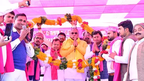 Omprakash Rajbhar says Bhagidari Party will clean up Bundelkhand together