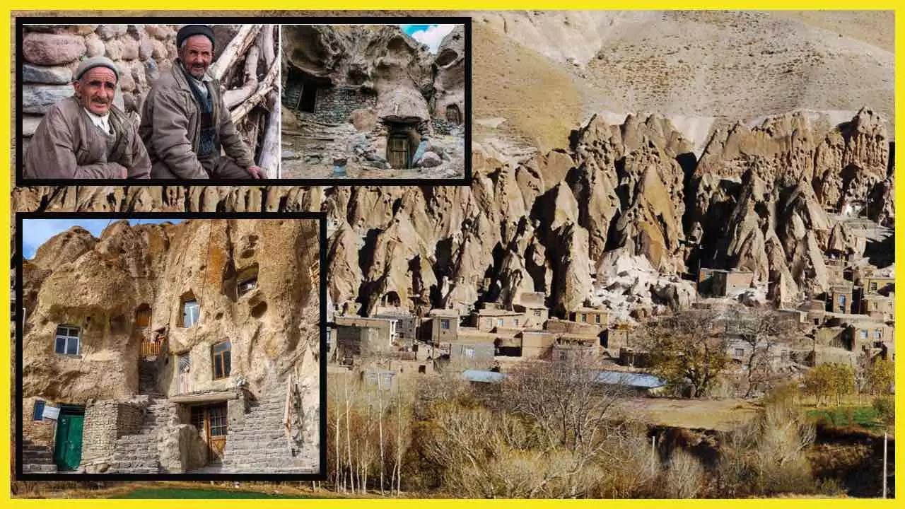 Azab Gajab Gaon Iran Ka Kandovan Village Cave Houses History