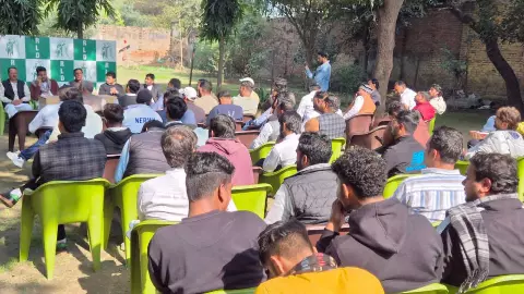 Meerut News Today Hundreds of People From other Parties Took Membership of RLD Meerut News Today Hundreds of People From other Parties Took Membership of RLD
