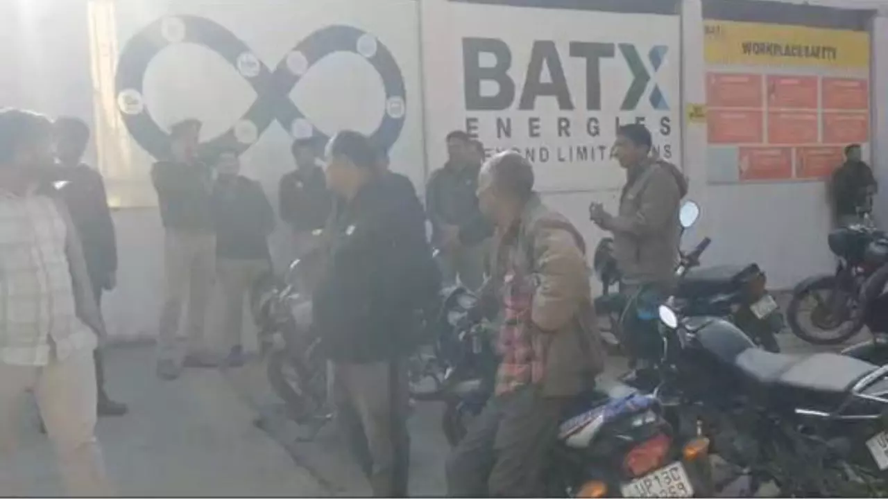 Bulandshahr News Today Accident Gas Leakage in BATX Energies Company Secunderabad