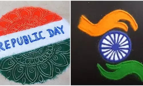 26 January Gantantra Diwas Ke Liye Best Rangoli Designs