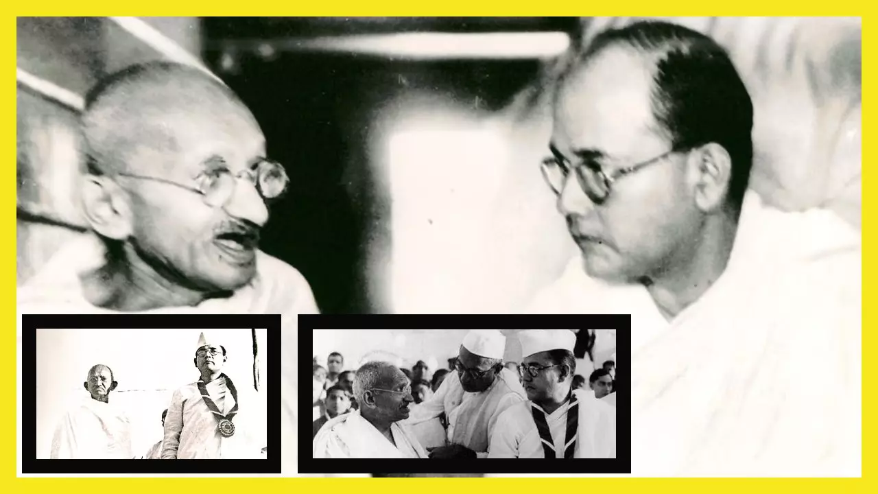 Gandhi aur Subhash Chandra Bose Ke Vicharon Mein Kya Matbhed Tha