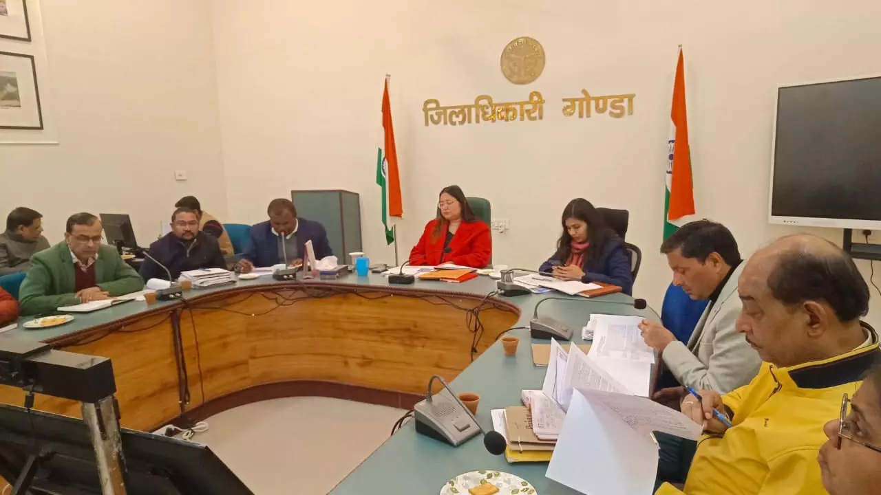 DM Reviews Progress of Works of Jal Jeevan Mission Meeting