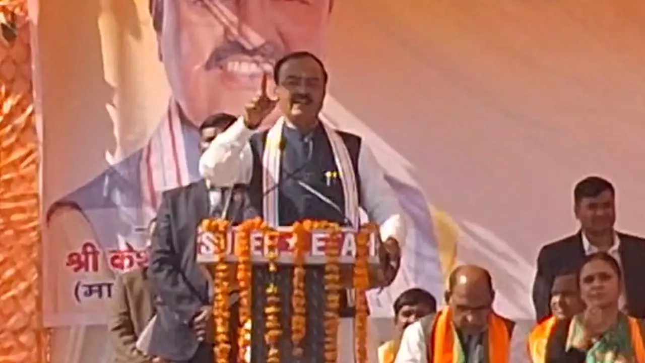 Deputy CM Keshav Prasad Maurya