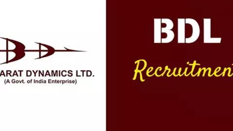 BDL Vacancy 2025: भारत डायनेमिक लिमिटेड में निकली नौकरियां, 15 लाख रूपए वार्षिक सैलरी