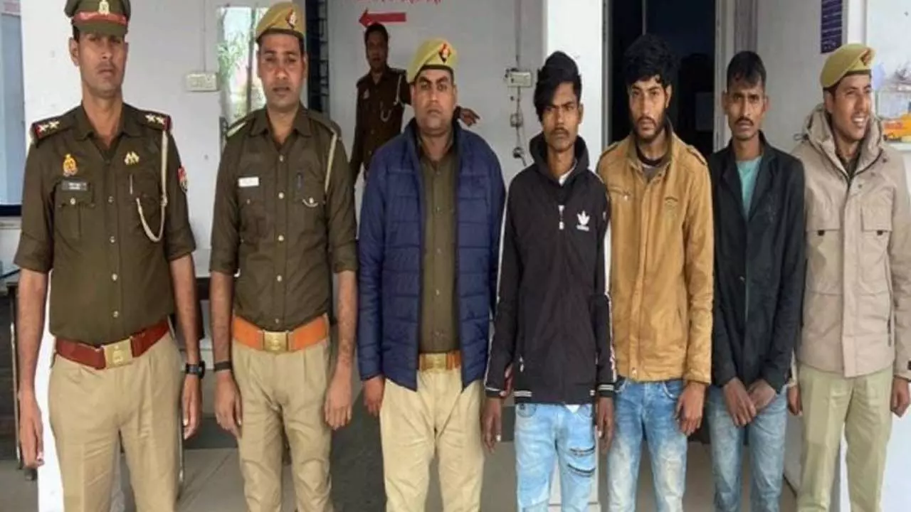 Lucknow News Today Dubagga Police Arrested 3 Accused and Recovered 4 Phones