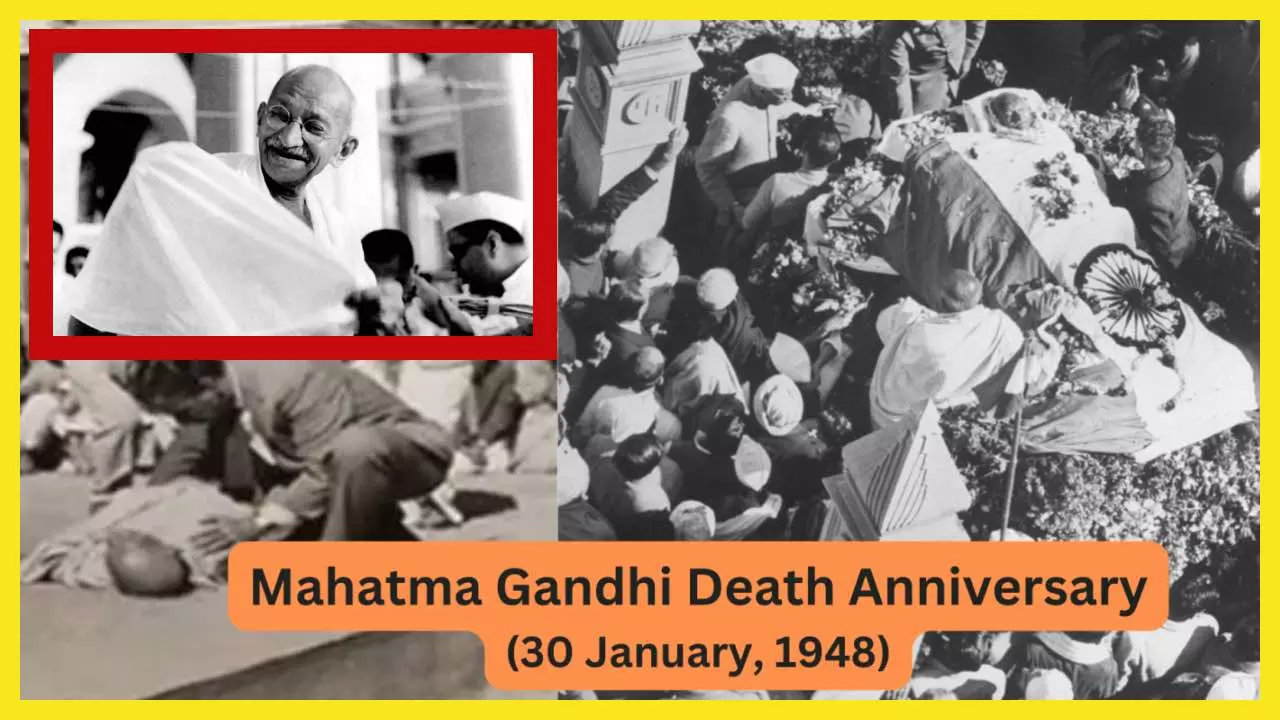 Mahatma Gandhi Death Anniversary History in Hindi