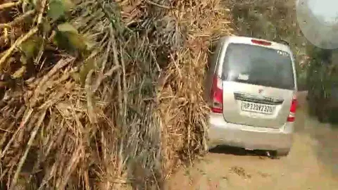 Barabanki News: डंपर की टक्कर से गन्ना लदा ट्रॉला पलटा, बड़ा हादसा टला Barabanki News: डंपर की टक्कर से गन्ना लदा ट्रॉला पलटा, बड़ा हादसा टला