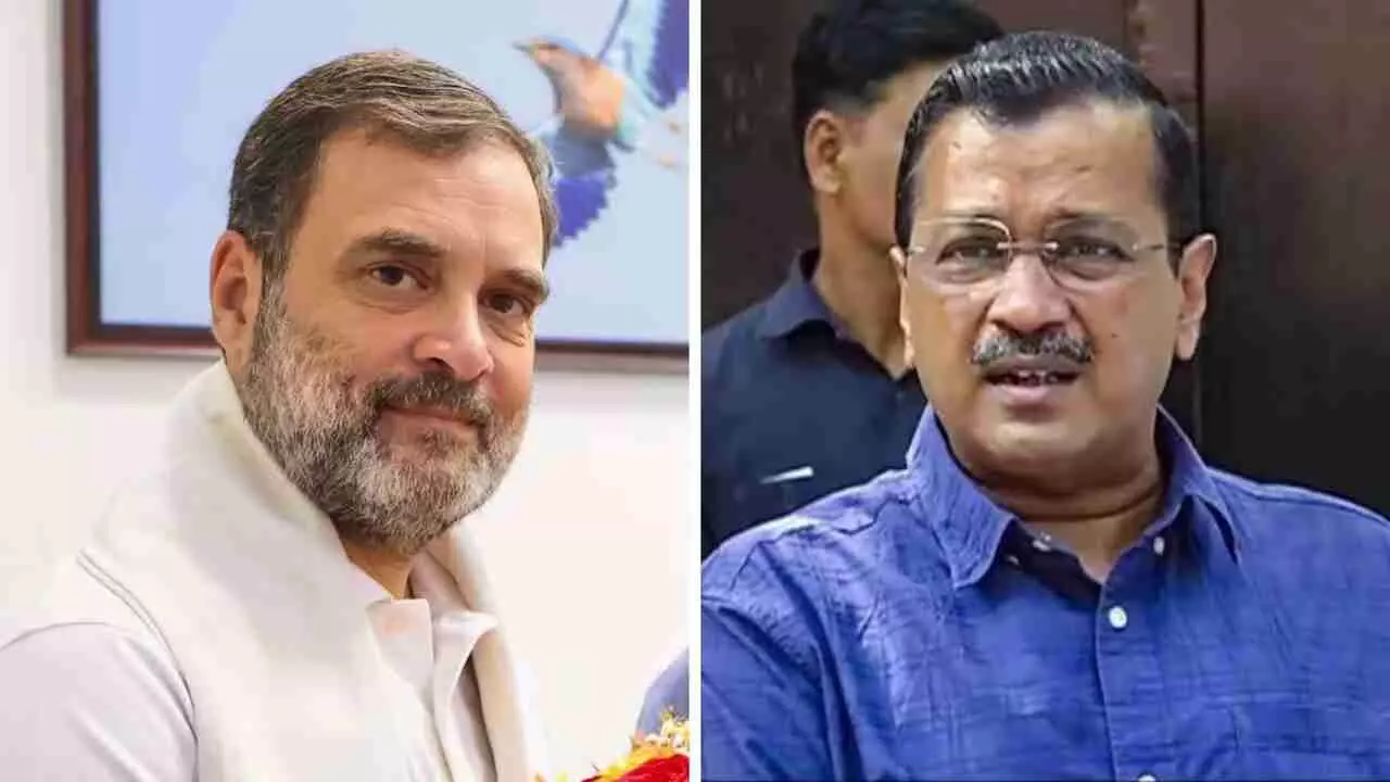 Rahul Gandhi and Arvind Kejriwal