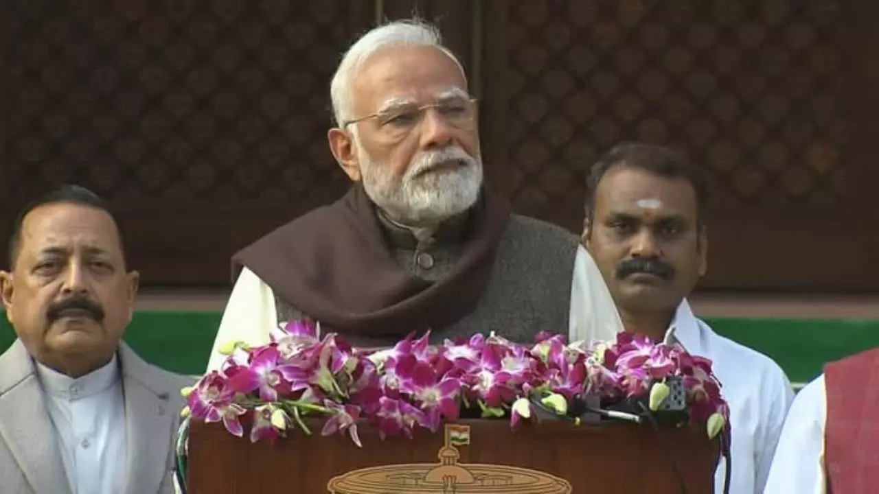 PM Modi address Before Budget Session 2025