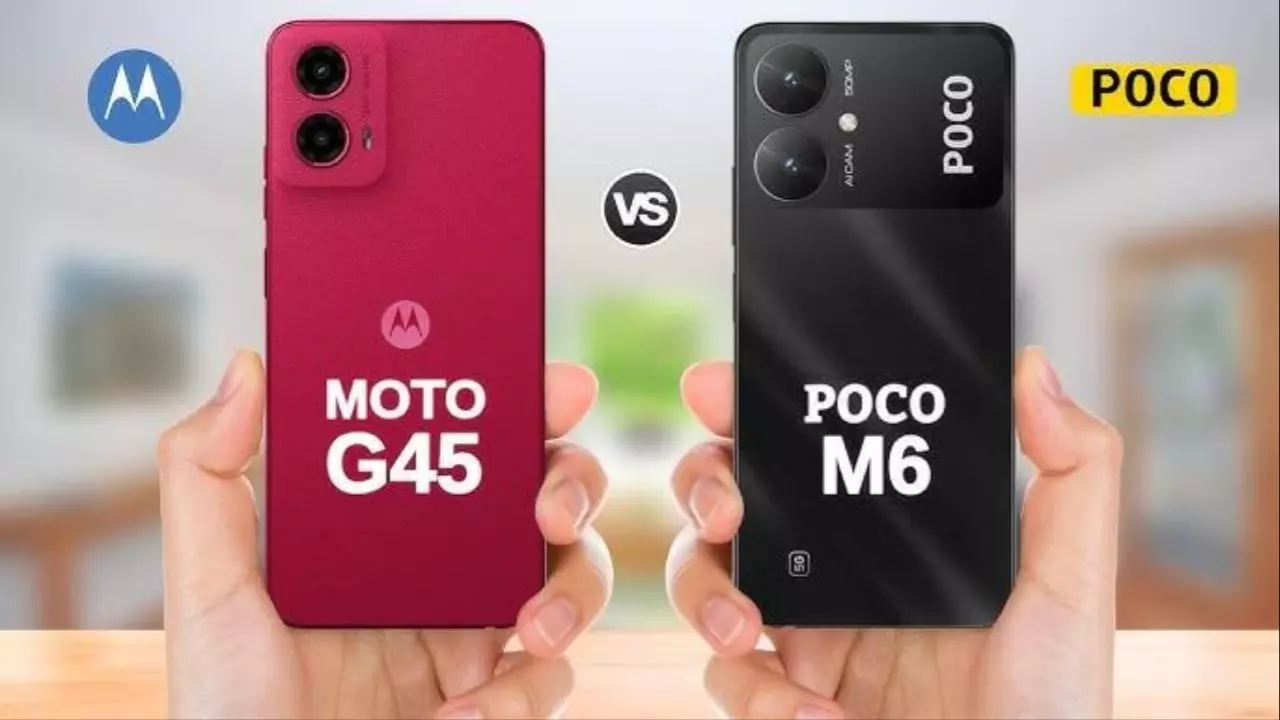 Motorola G45 5G Vs Poco M6 5G Price and Features