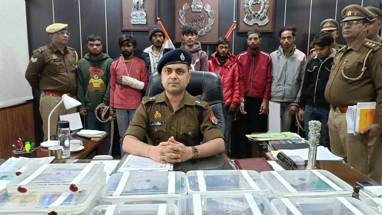 Bareilly News Today Police Caught Eight Miscreants of Interstate Gang in the Encounter