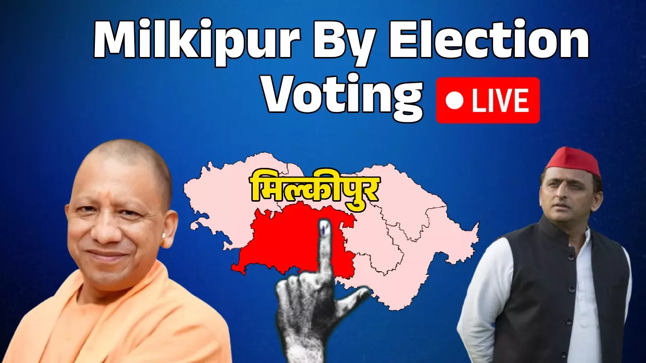 Milkipur By Election Voting Live