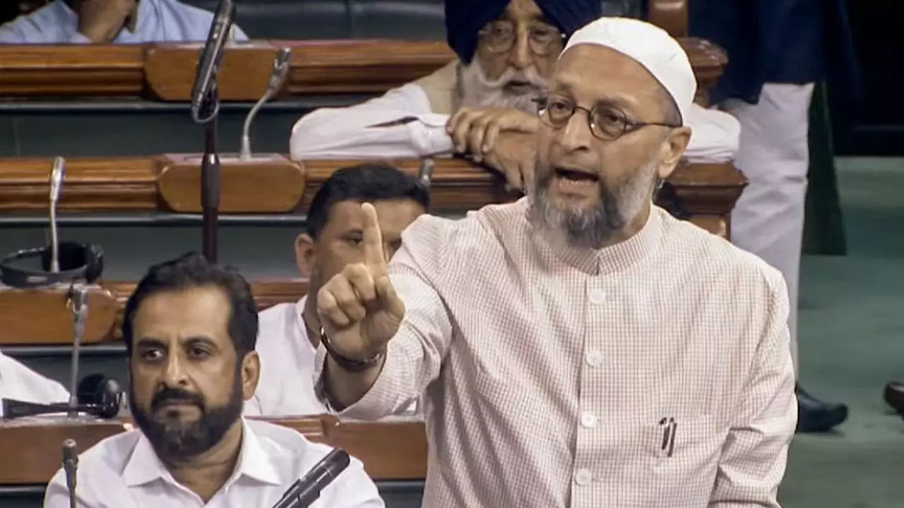 Owaisi in Loksabha