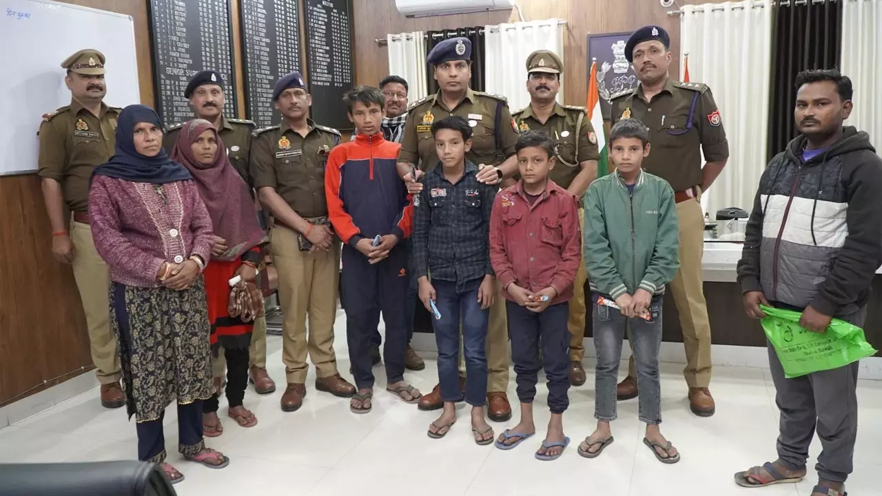 Etawah News, Child Missing Case, UP Police, Police trace four minorsEtawah News Today, Etawah News in Hindi, Etawah Latest News, Etawah Samachar, Etawah Ki Taza Khabar, Etawah Samachar in Hindi, Etawah Crime, Etawah Police, Etawah Latest News in Hindi, Newstrack Samachar, Etawah ki Aaj Ki Taaza Khabar