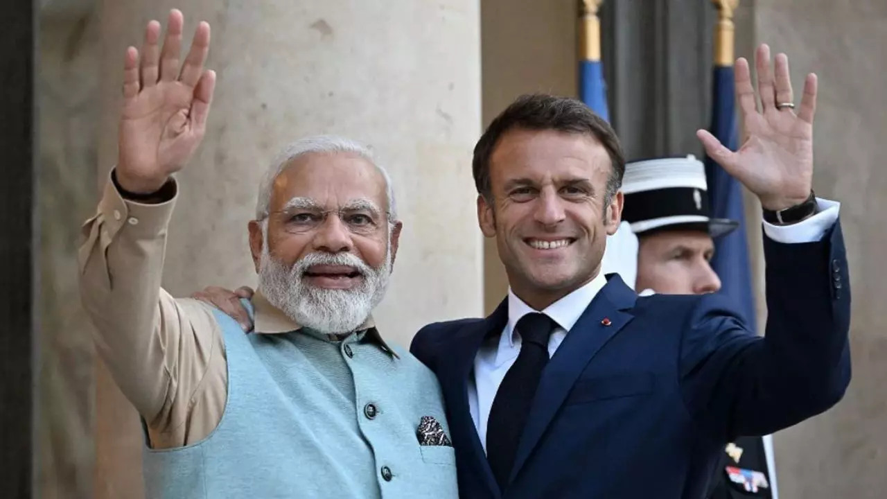 PM Modi Visit France