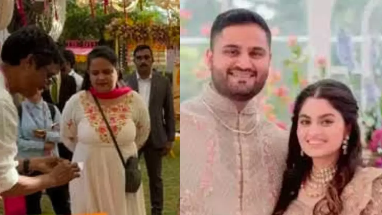 Gautam Adani Son Jeet Adani Wedding Video