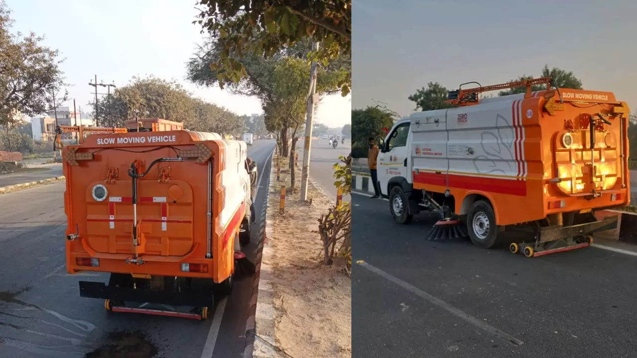 Lucknow Municipal Corporation cleaned 3 thousand kilometers of road with 200 sanitation workers in cleanliness campaign