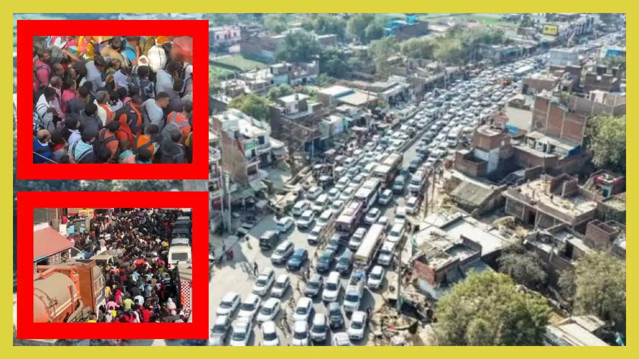 UP News Today Mahakumbh Yatri Check Your City Traffic Jam Kaha Laga Ha