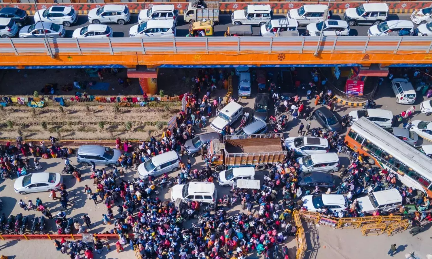 Prayagraj Traffic Jam