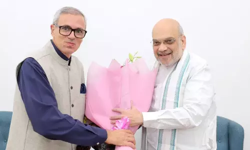 J&K CM Omar Abdullah Meets Home Minister Amit Shah