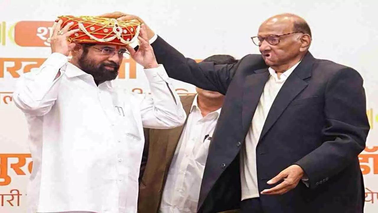 Eknath Shinde , Sharad Pawar