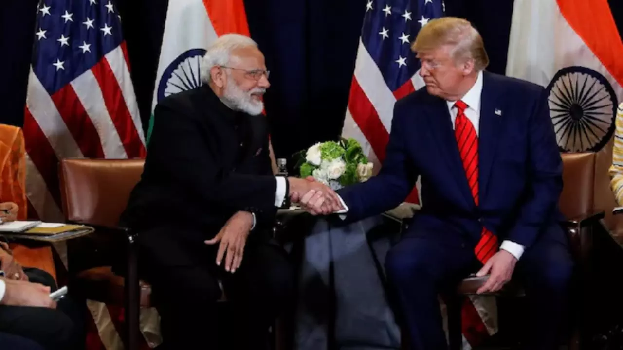 pm Modi and donald Trump