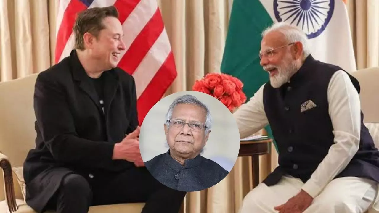 Elon Musk and PM Modi