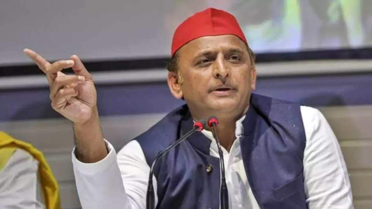 Samajwadi Part PC Akhilesh Yadav Attacks BJP on Arrest of SP Leader Manish Jagan